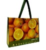 promotion pp woven bag with button for closing