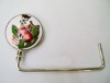 promotion purse hanger epoxy logo