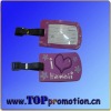 promotion pvc luggage tag tpxlp3584