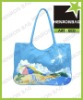 promotion tropical sea printed summer beach bag