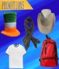 promotional backpack, promotional t-shirt,promotional hat