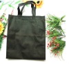 promotional black simple 80gsm pp non woven bag