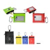 promotional card holder with key chain