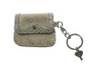 promotional coin pocket with key ring