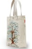 promotional fashion women 100% cotton tote bag