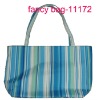 promotional girl's blue canvas bag