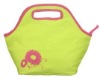 promotional girl's lovely yellow ice bag