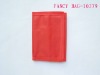 promotional polyester red wallet