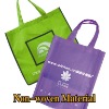 promotional pp Non-woven shopping bag folding bags