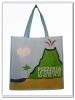 promotional pp laminated nonwoven shopping bag