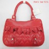 promotional red PU bag