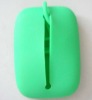 promotional silicone key chain purses/ coin case