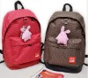 promotional style leisure backpack for high school