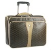 pu 16 inch laptop briefcase with trolley