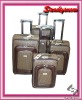 pu eminent luggage trolley bag