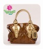 pu fashion handbag/lady handbag