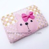pu leather cartoon wallet small moq accepted