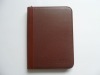 pu leather portfolio with note pad and calculator