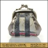 pu metal frame cute bag
