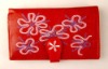 pu  printed  women wallet
