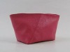 pu toiletries bag,pu transparent bag,folded cosmetic bag