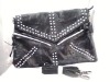 pure black tote&shoulder bag 5