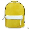 pure orange color cut design travel bag school bag day backpack
