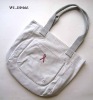 pure white tote bag