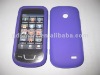 purple SILICONE rubber skin soft back cover case for SAMSUNG T528G