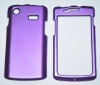 purple back and front rubber Case for Samsung Galaxy Captivate/ i897