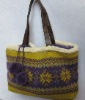 purple back knitted bags