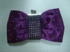 purple evening bag