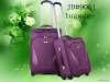 purple fashion trolley luggage  bag for travelors