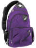 purple laptop backpack / canvas backpack EPO-AYL004