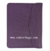 purple leather case/pouch/envelope for  IPAD 2 with simple style