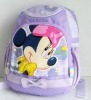 purple/pink trendy mickey school bags student child bag