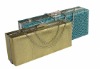 pvc box clutch , evening bag , box bag