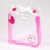 pvc cosmetic bag ( pvc material hot sealed)