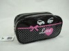 pvc cosmetic bag with mirror&compartments