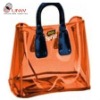 pvc handbag display