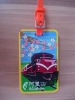 pvc luggage tags