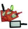 pvc luggage tags