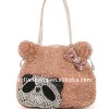 pvc natural woven handbag