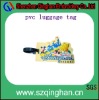 pvc plastic suitcase tag