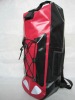 pvc red waterproof backpack bp09002