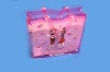 pvc transparent bag pink pvc handbag