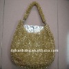 pvc woven handbag