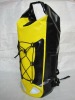 pvc yellow waterproof backpack bp09002