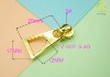 qifeng well design metal zippers and sliders z-022