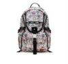 quality stamp flowers fashion girls backpack low price